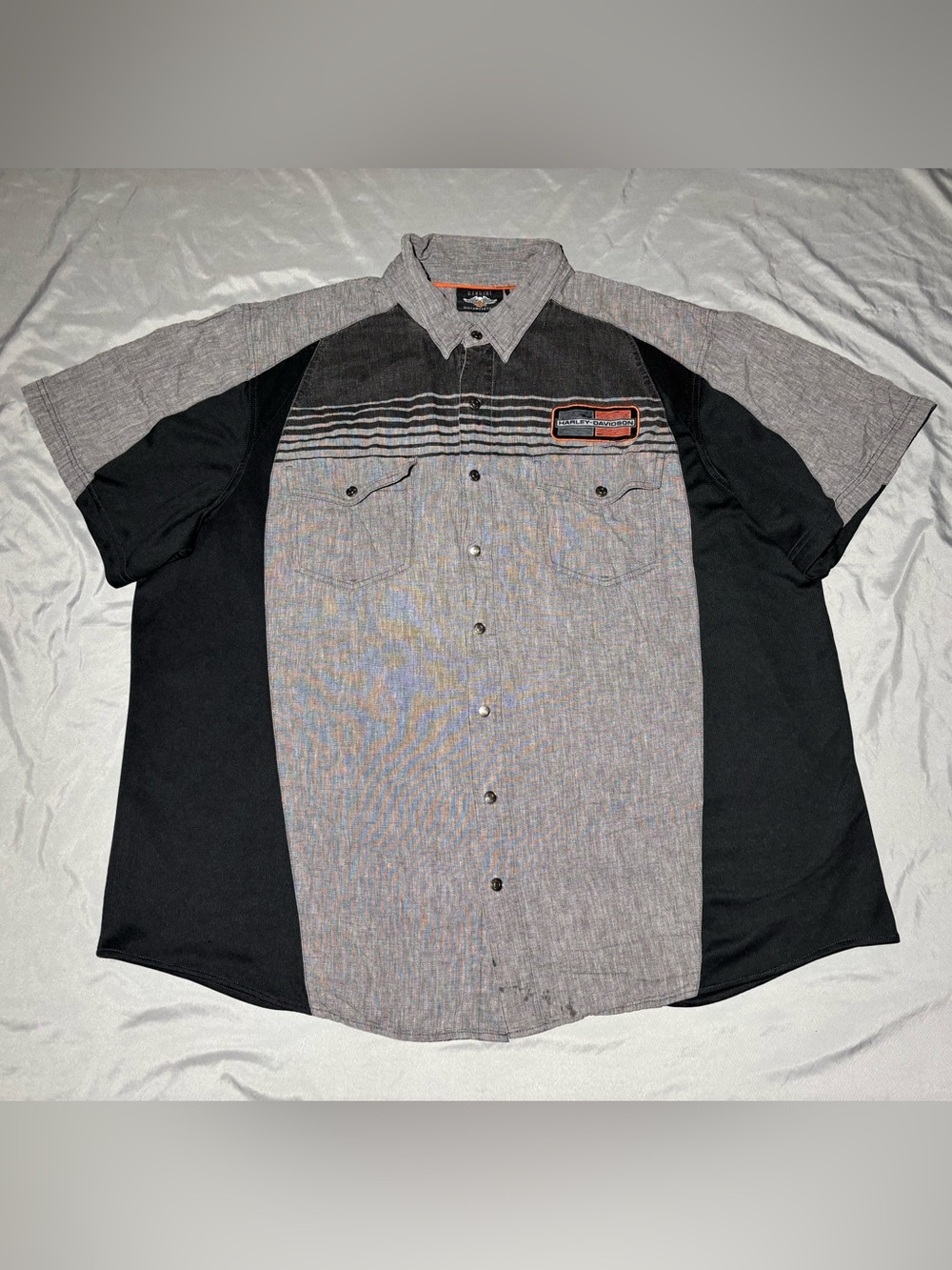 Harley Davidson Performance Button Down Shirt Men’s Size 3XL